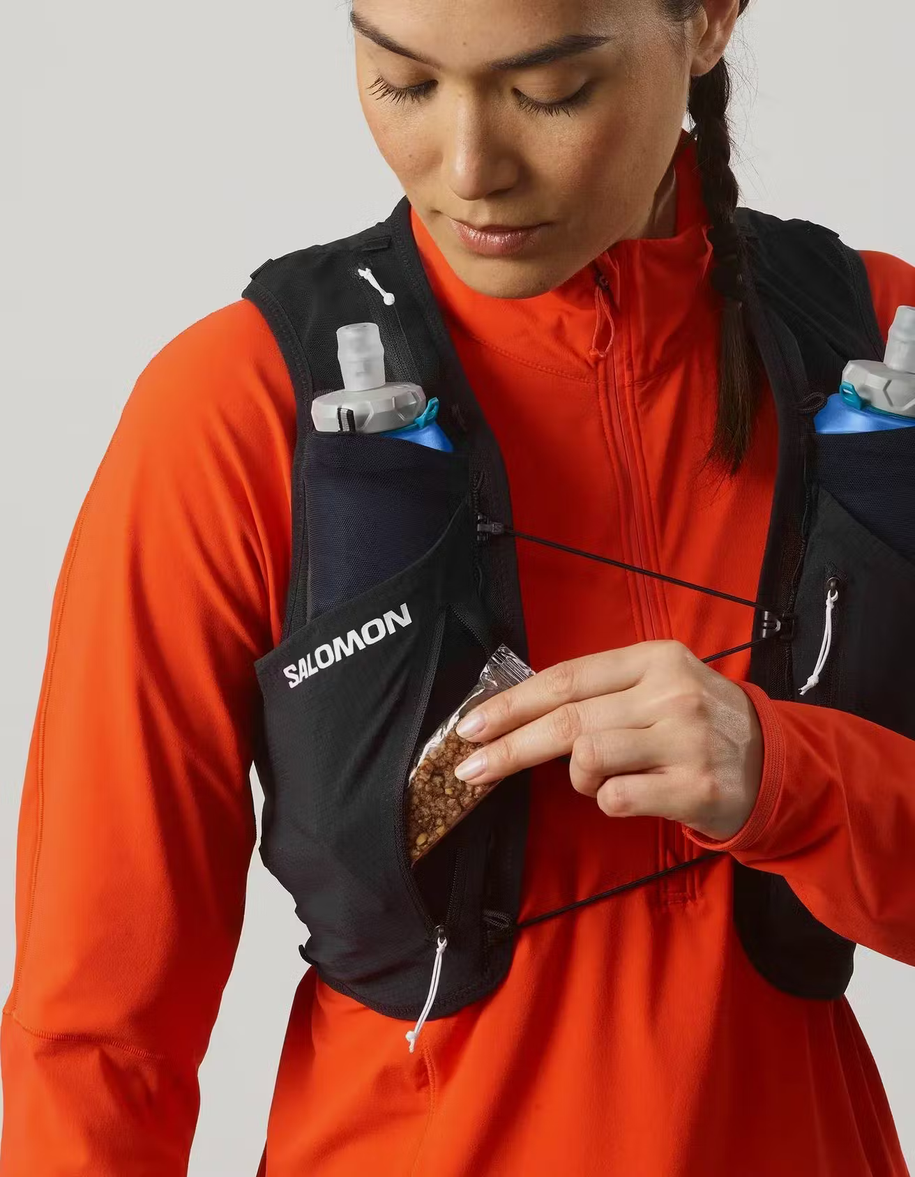 Salomon Sense Pro 6 Race Flag Set Black / White 05