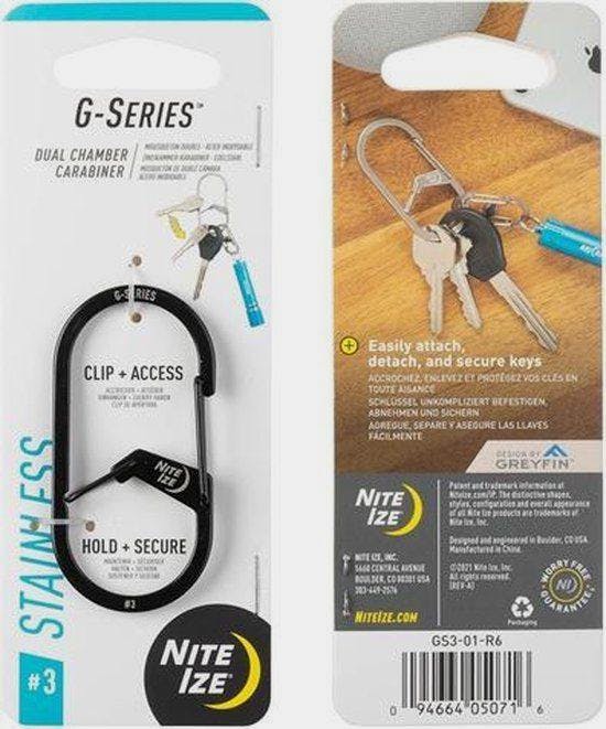 Nite Ize Dual Chamber Carabiner 01