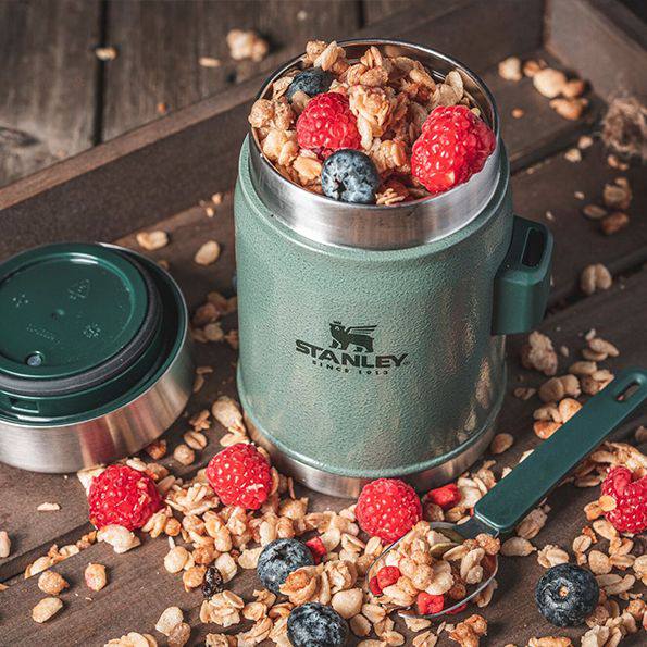 Stanley The Legendary Food Jar + Spork 0,4L Pink Rose 05