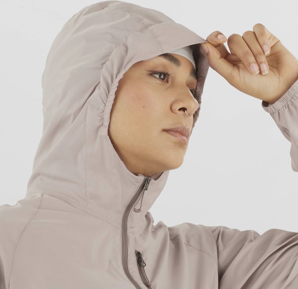 Salomon Women's Bonatti Cross Wind Jacket Etherea 03
