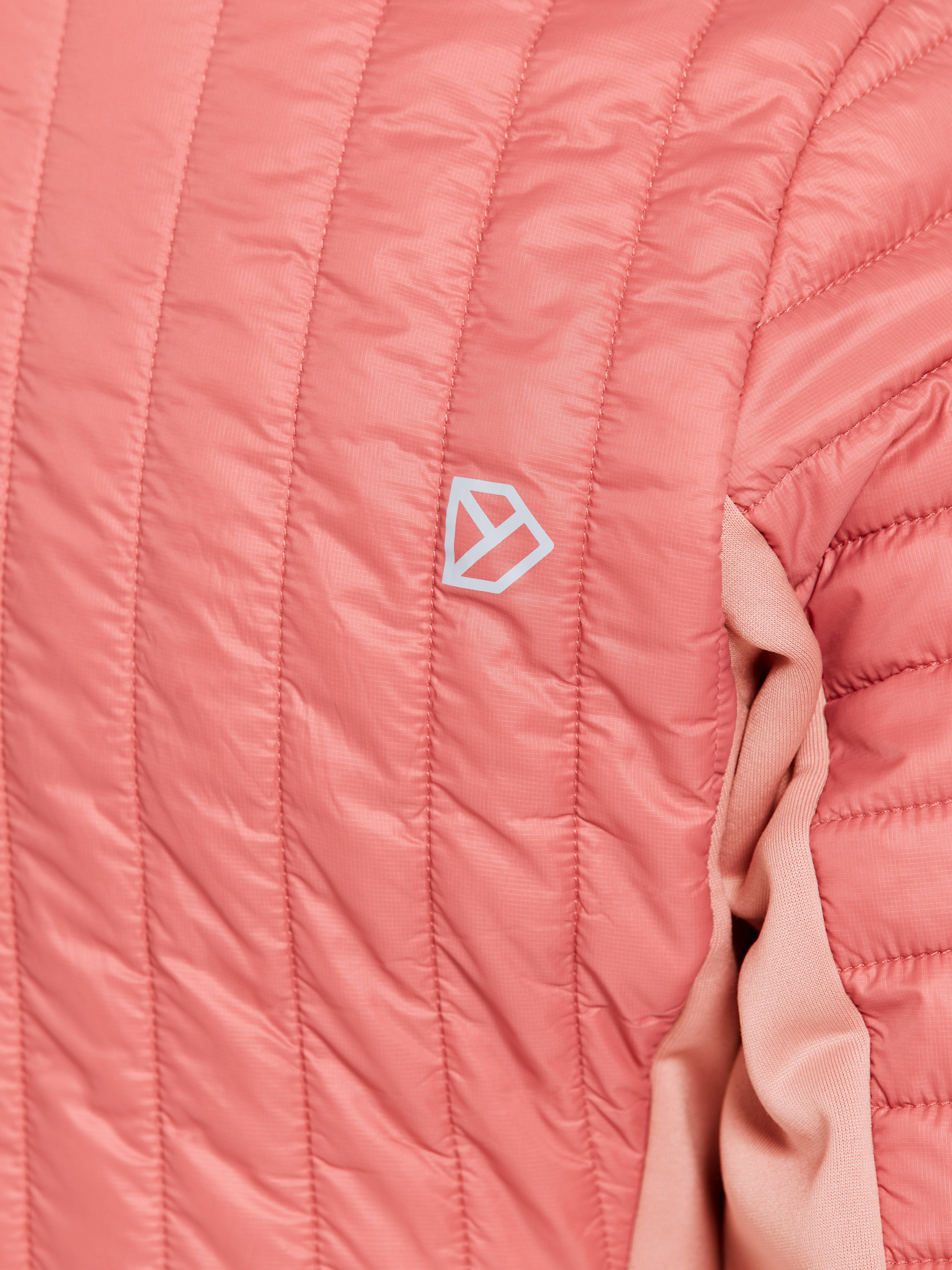 Didriksons Women's Annema 6 Full Zip Powder Pink 10