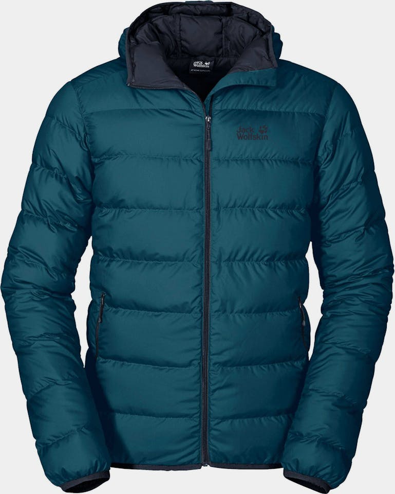 Jack Wolfskin Helium Down Jacket Men Poseidon Blue 01