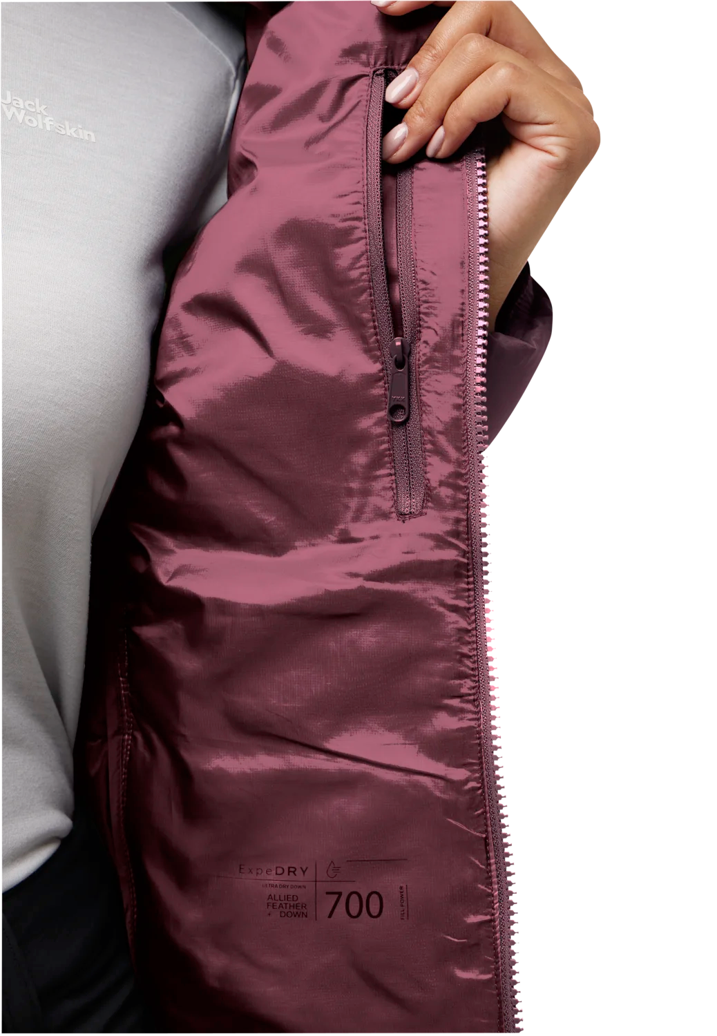 Jack Wolfskin Women's Nebelhorn Down Hoody Amaranth 08