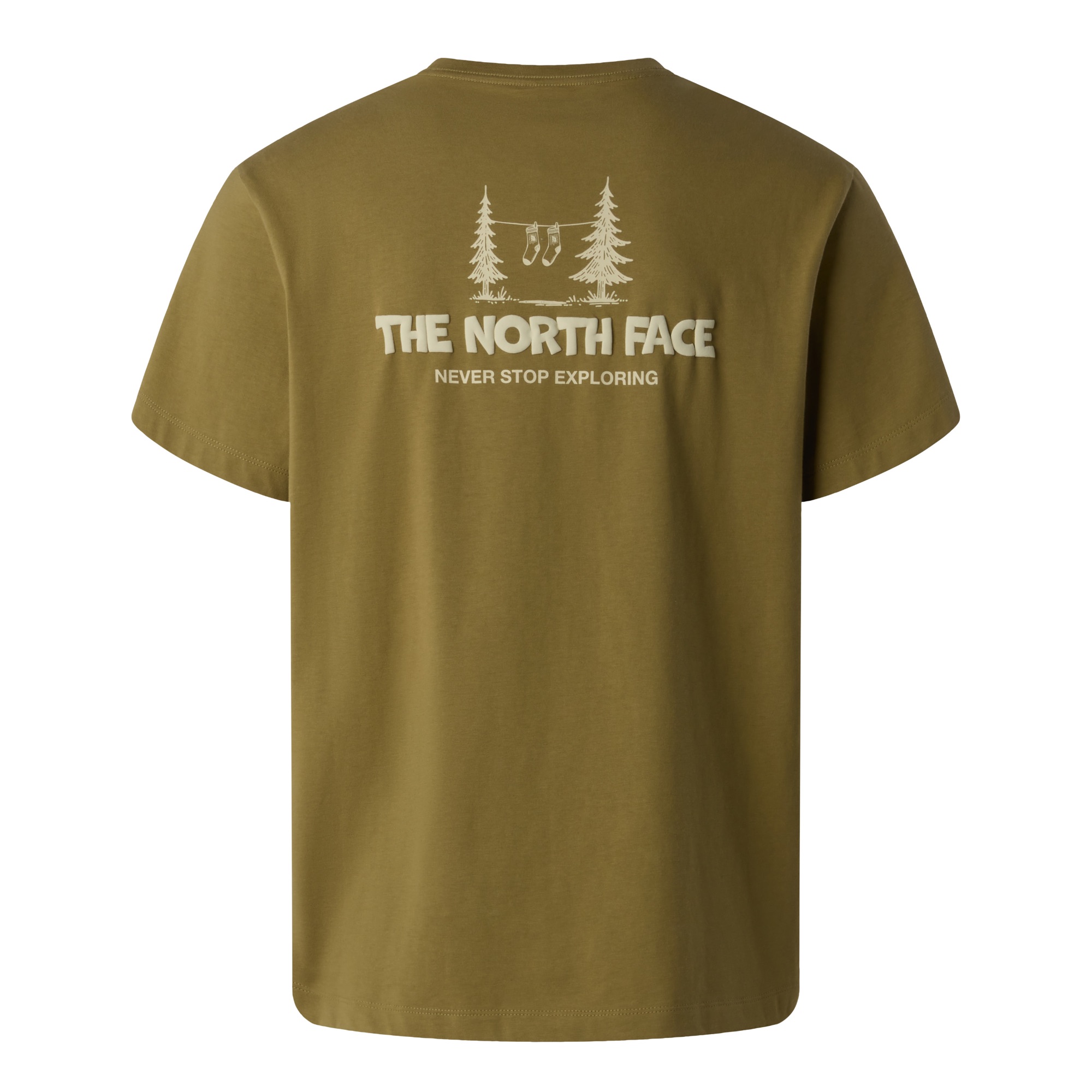 The North Face Men's Camping Relax Graphic Tee Cedar 02