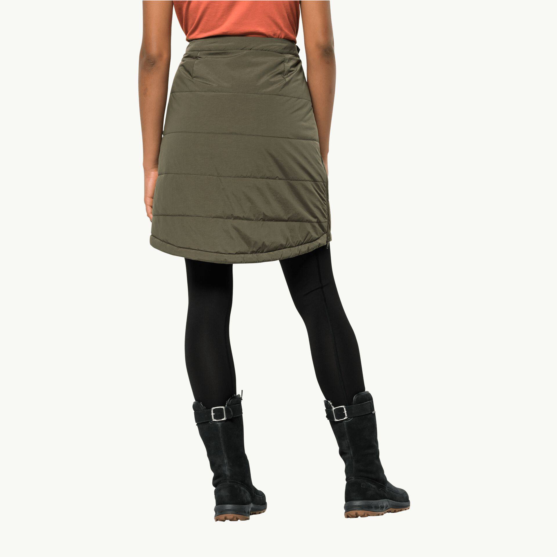 Jack Wolfskin Women's Alpengluehen Skirt Olive 05
