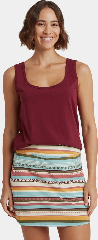 Sherpa Women's Jutnu Scoop Tank Wine 01