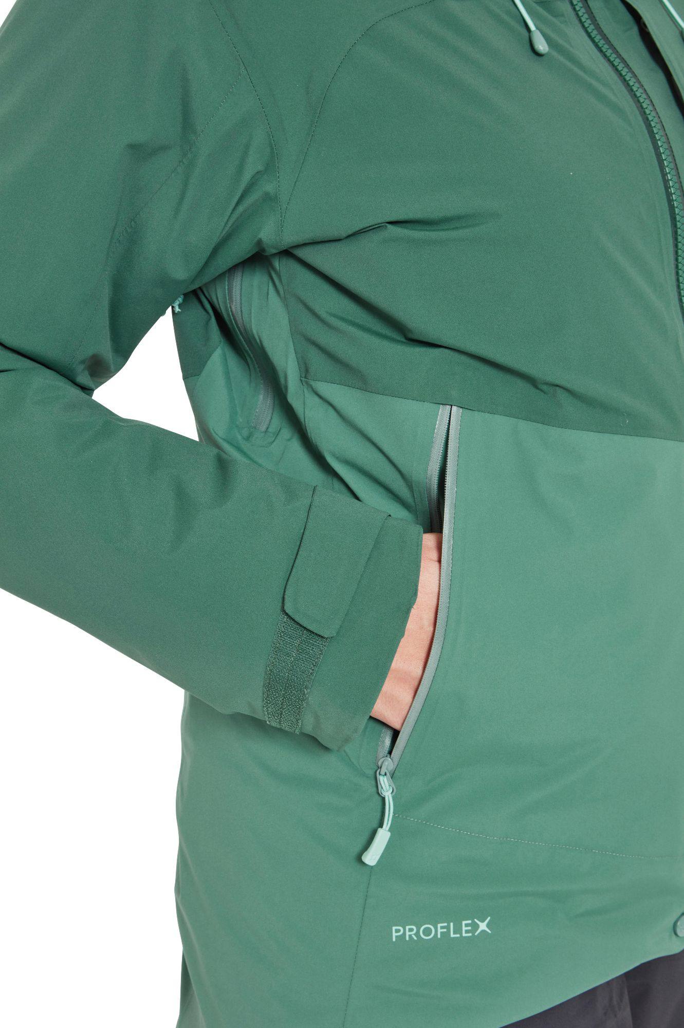 Rab Women's Khroma Diffract Insulated Ski Jacket Green slate / Eucalyptus 17