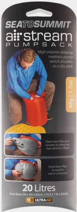 Sea To Summit Air Stream Dry Pump Sack Oranssi 02