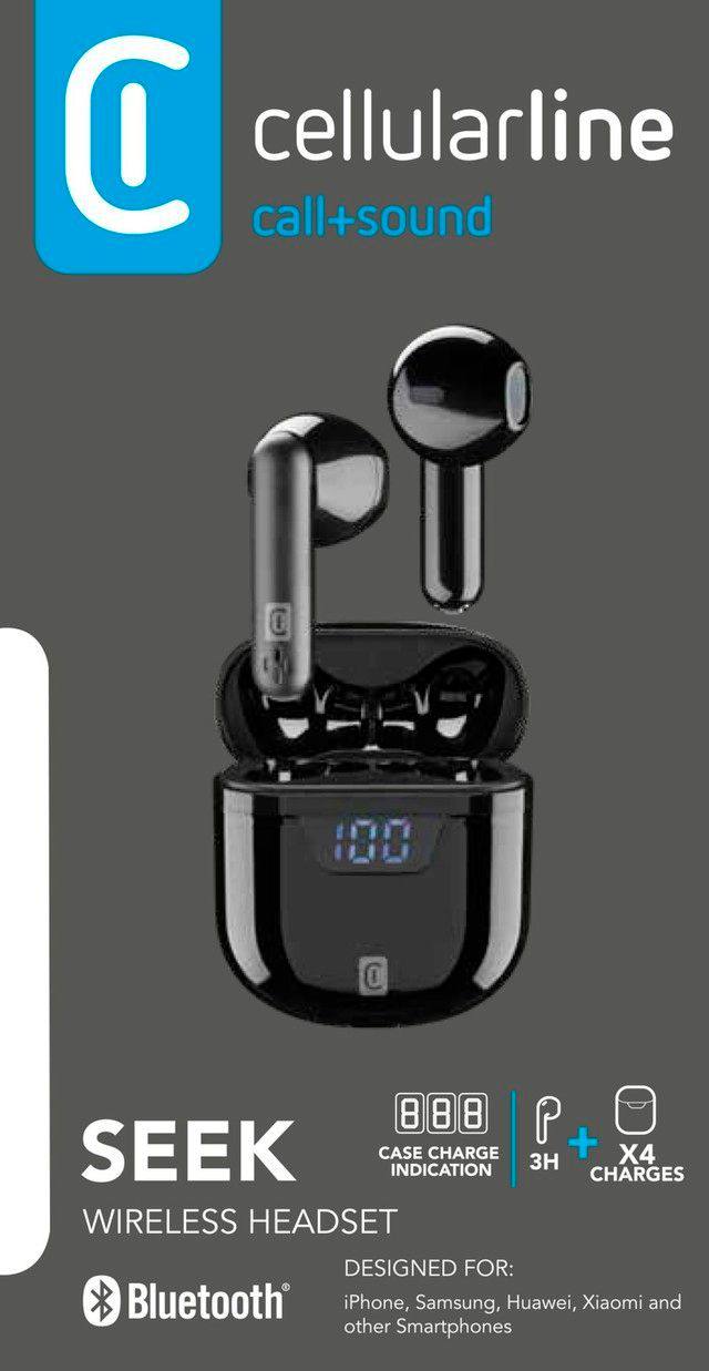 Cellularline Seek TWS Nappikuuloke Black 02