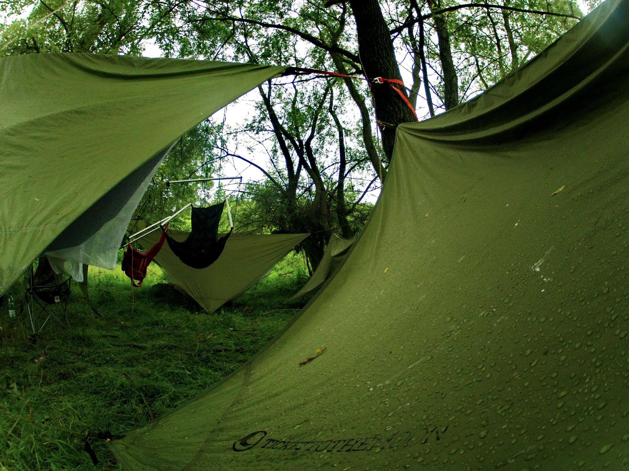 Ticket To The Moon Moon Tarp Tummanvihreä 11