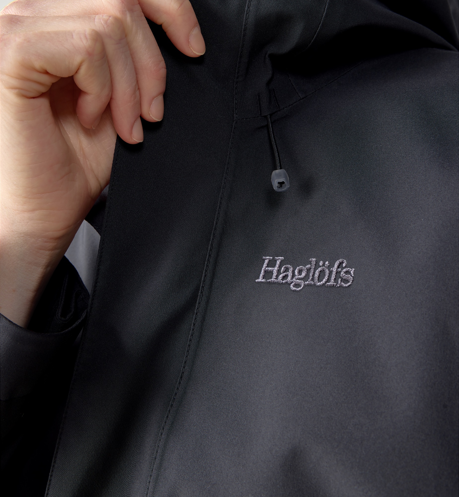 Haglöfs Women's Breeze Proof Jacket Musta 10