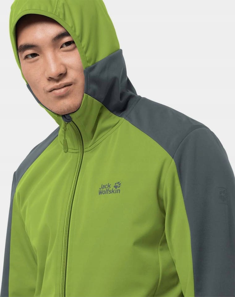 Jack Wolfskin Go Hike Softshell Jacket M Lime 03