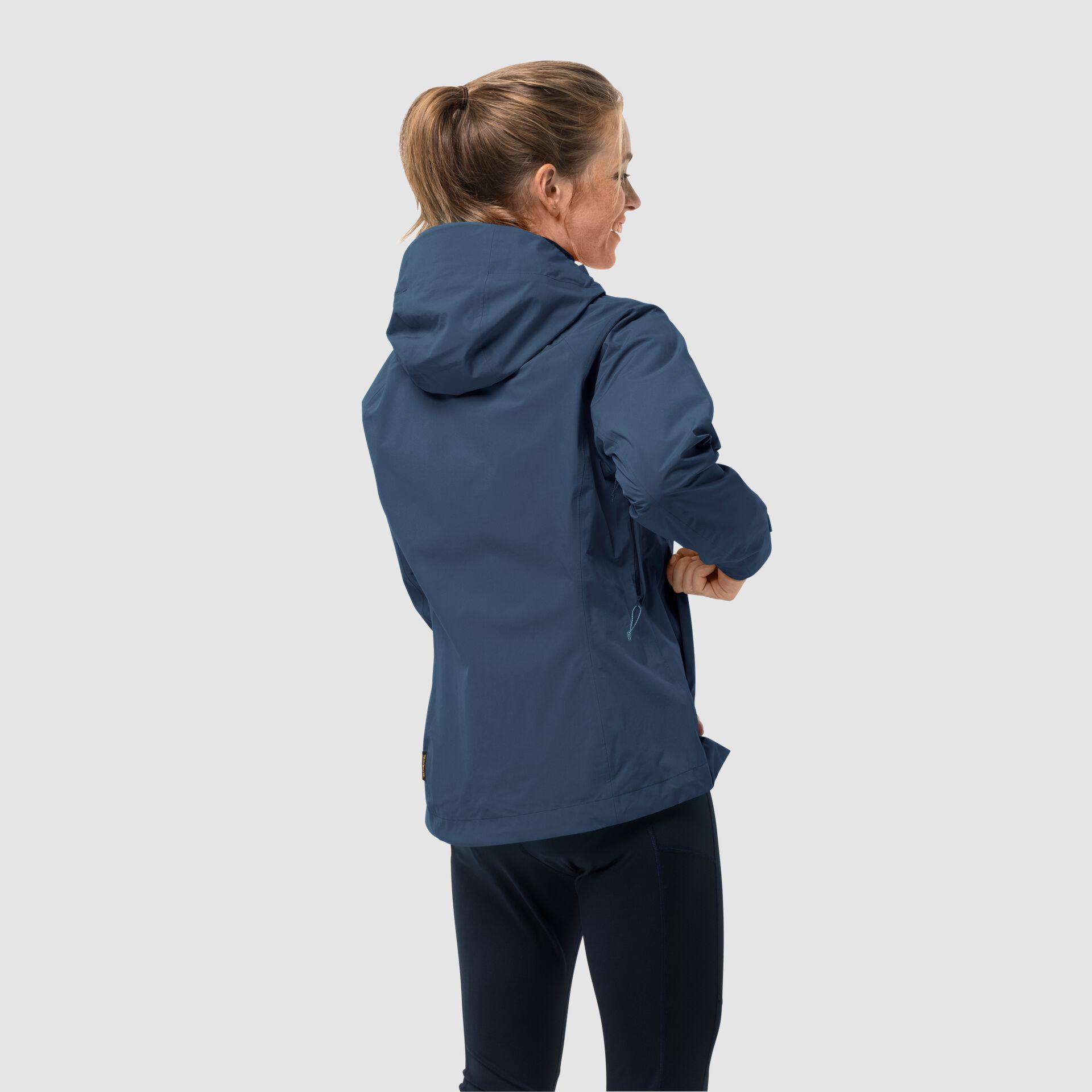 Jack Wolfskin Highest Peak 3L Jacket W Indigo 02