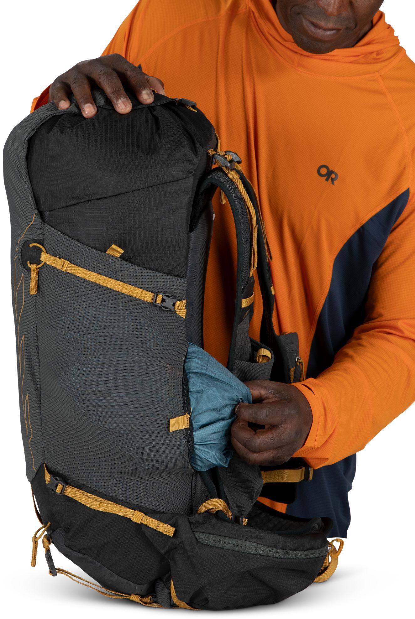 Osprey Talon Velocity 30 Dark Charcoal Tumbleweed 12