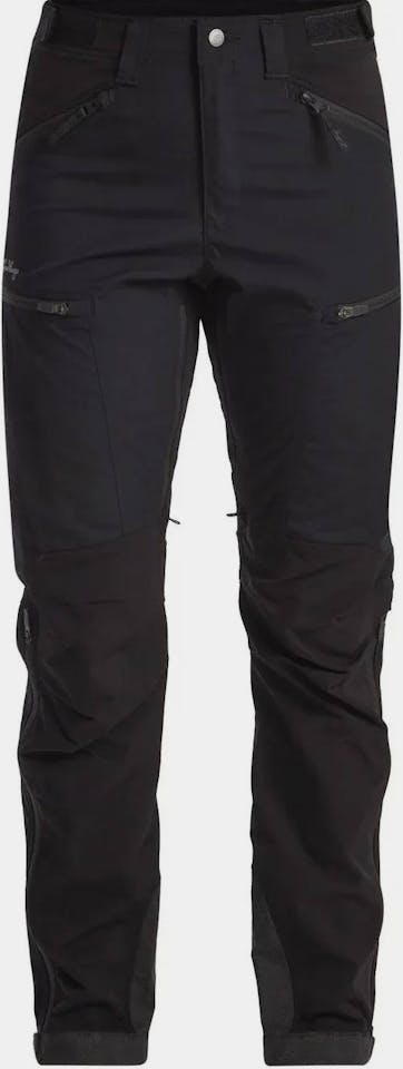 Lundhags Women's Makke Hi Waist Curved Pant Musta 01