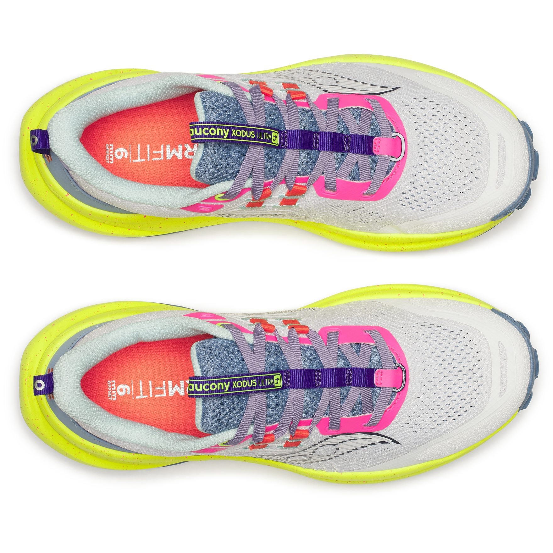 Saucony Women's Xodus Ultra 4 White / Citron 06