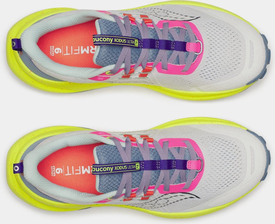 Saucony Women's Xodus Ultra 4 White / Citron 06