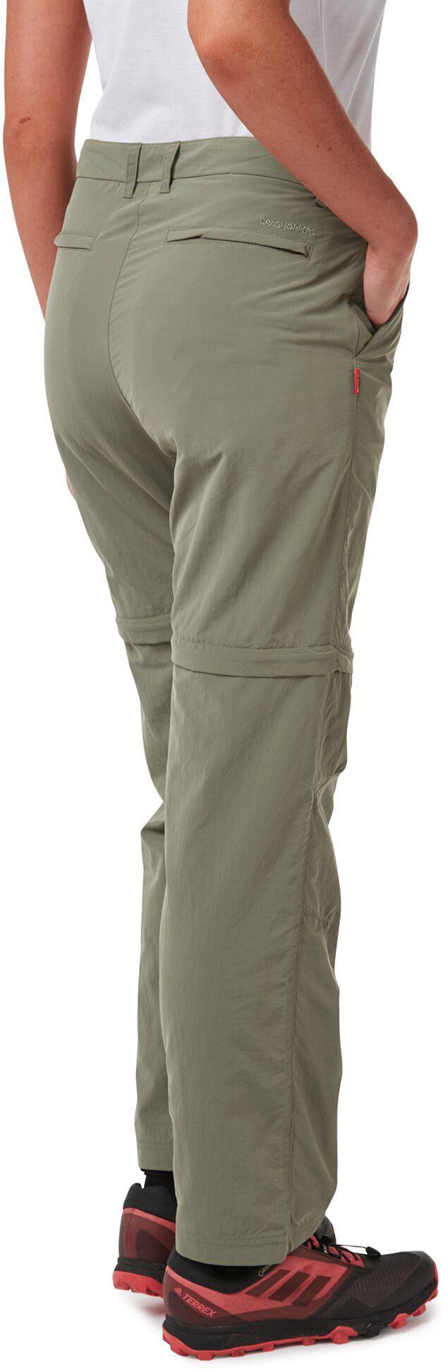 Craghoppers Women's Nosilife Convertible Trousers Moss 03