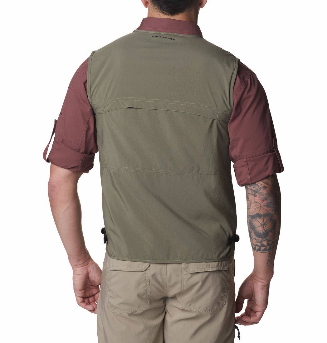 Columbia Men's Silver Ridge Utility Vest Stone 08