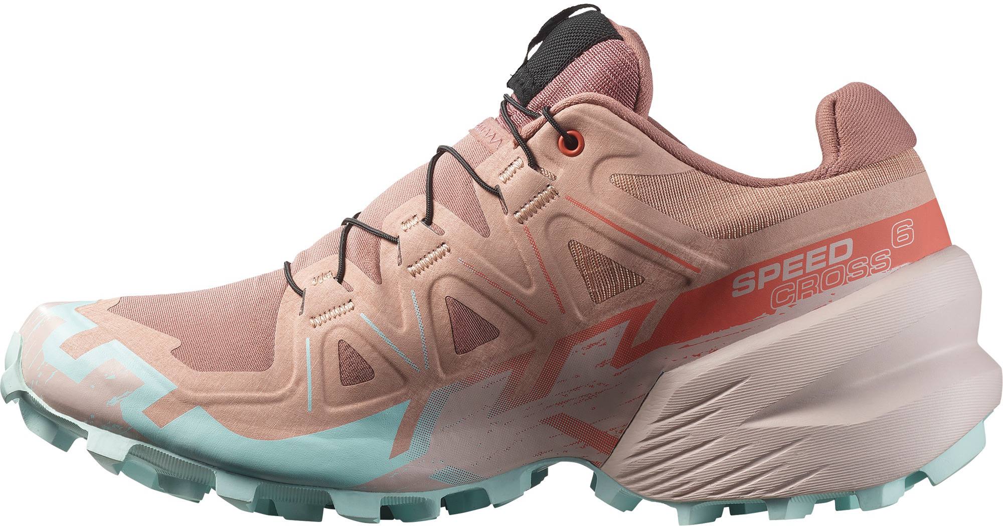 Salomon Women's Speedcross 6 Mahogany Rose / Hushed Violet 02