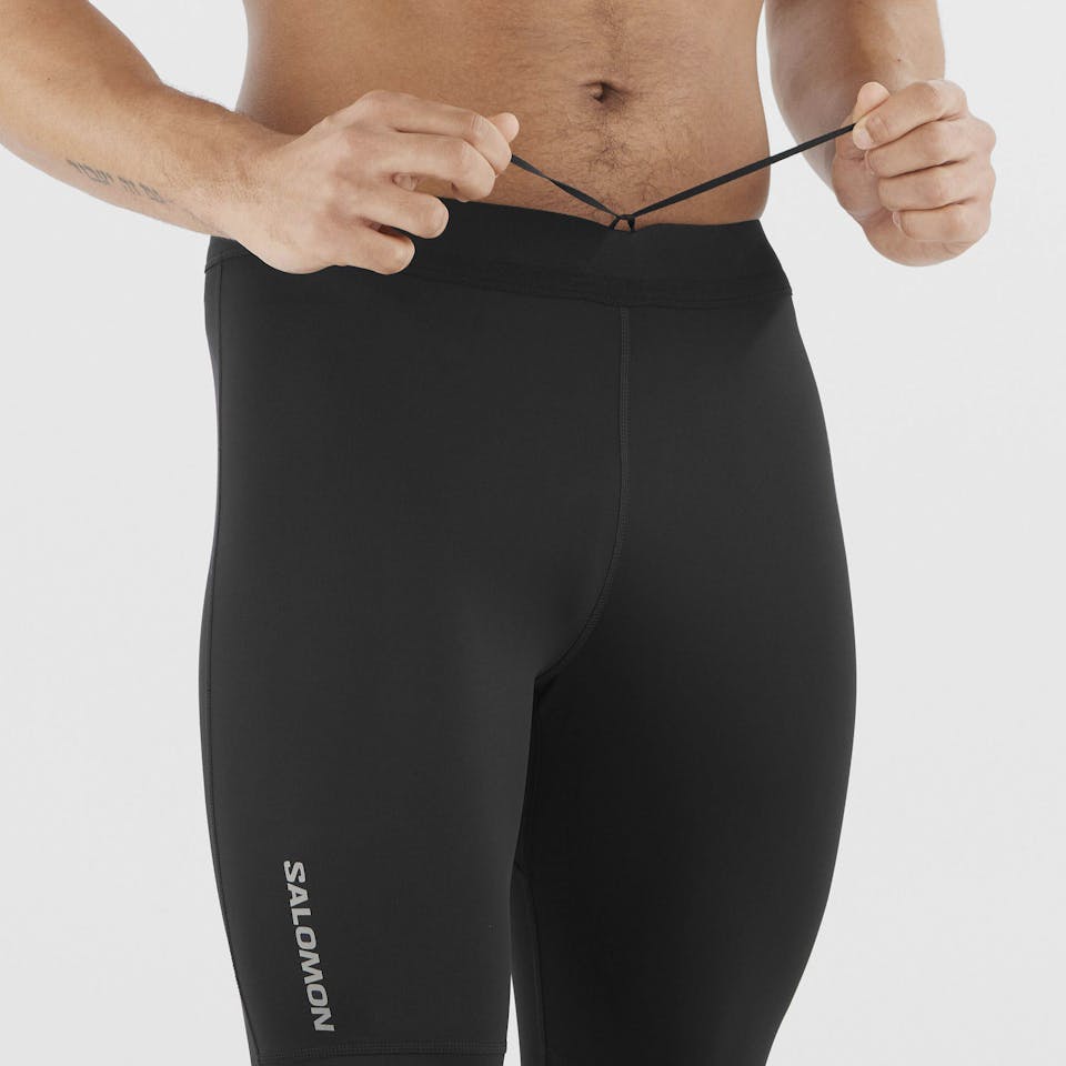 Salomon Men's Cross Run Tight Black 04