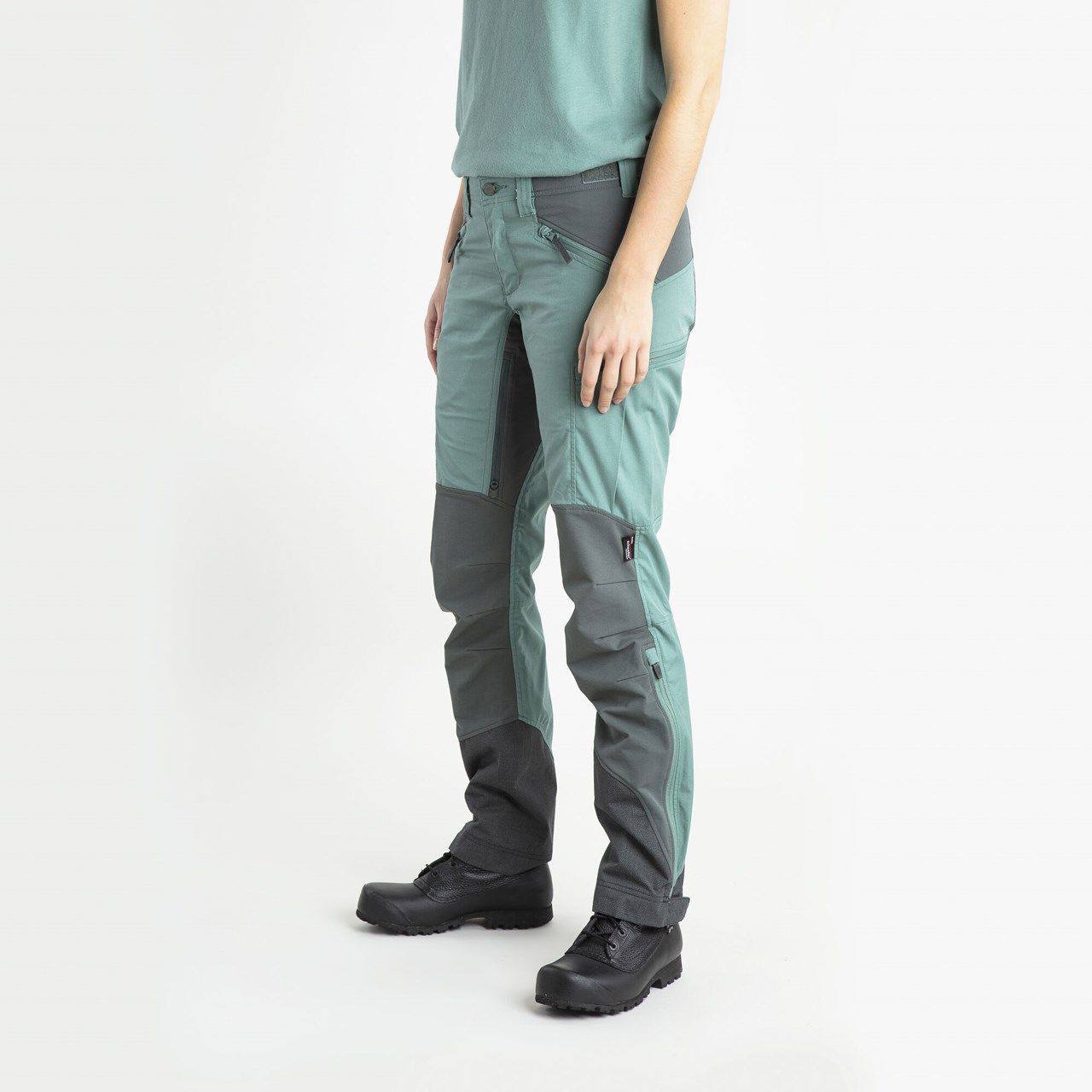 Lundhags Lundhags Women's Tived Stretch Hybrid Jacket ja Makke Pants Rust 16