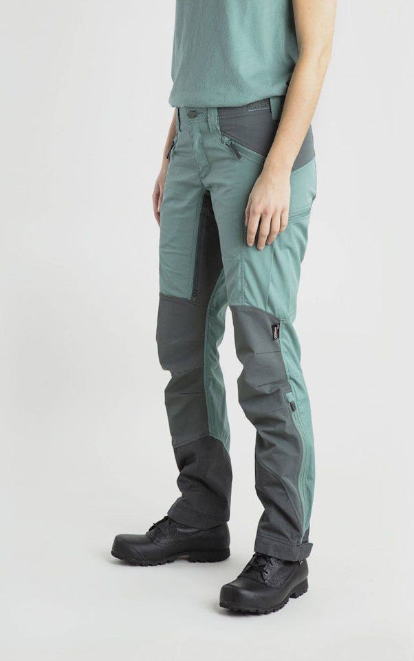 Lundhags Lundhags Women's Tived Stretch Hybrid Jacket ja Makke Pants Rust 17