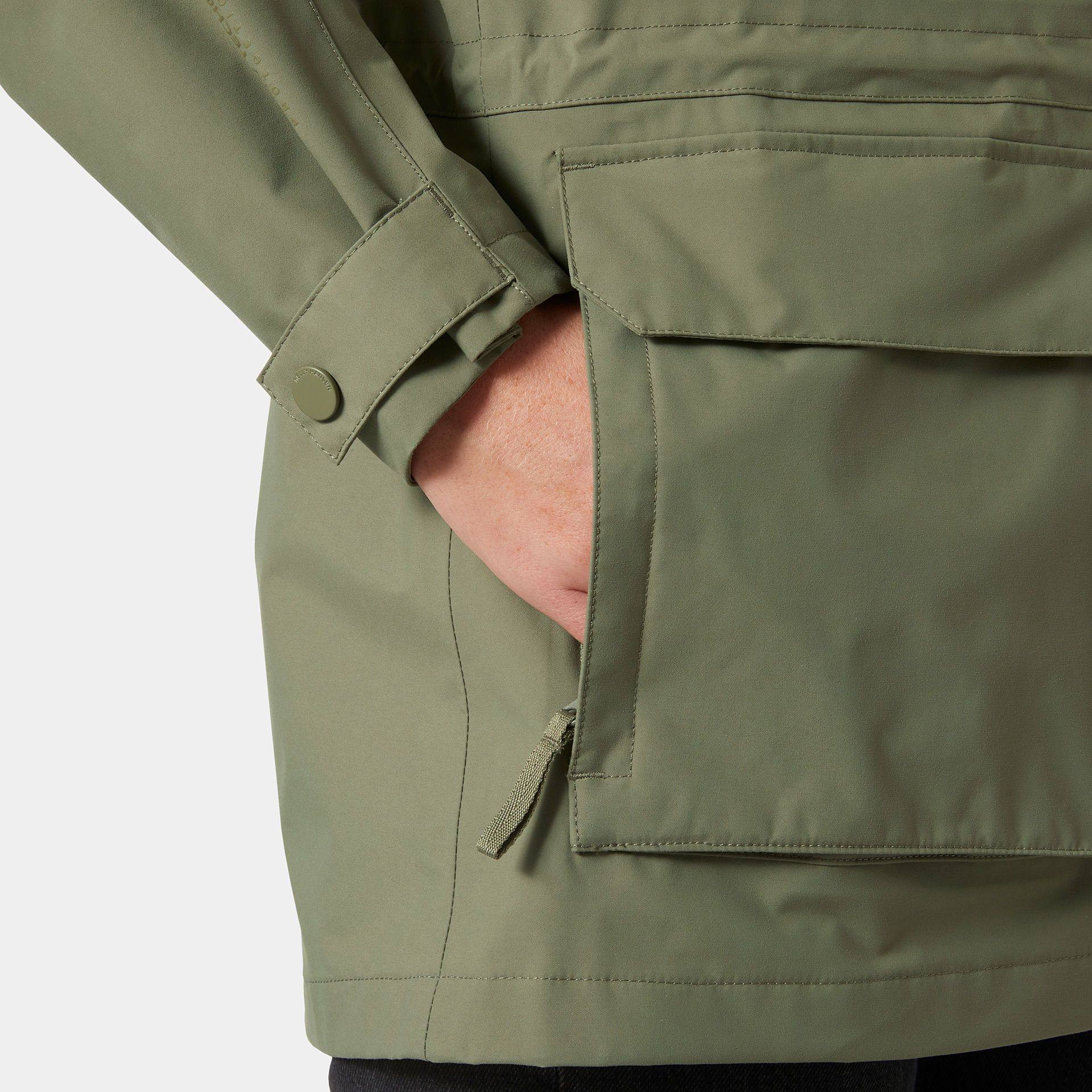 Helly Hansen Women's Escape Utility Raincoat Vaaleanvihreä 08