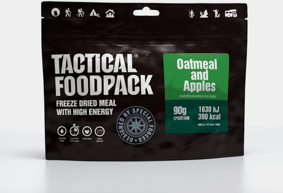Tactical Foodpack Oatmeal And Apples 01