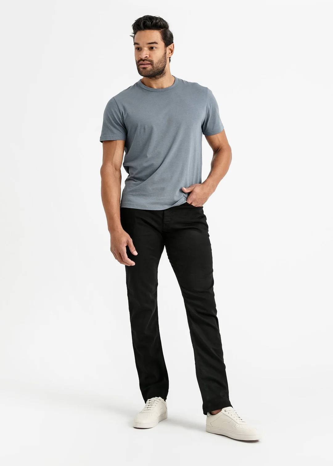Duer Men's No Sweat Relax Taper Black 03