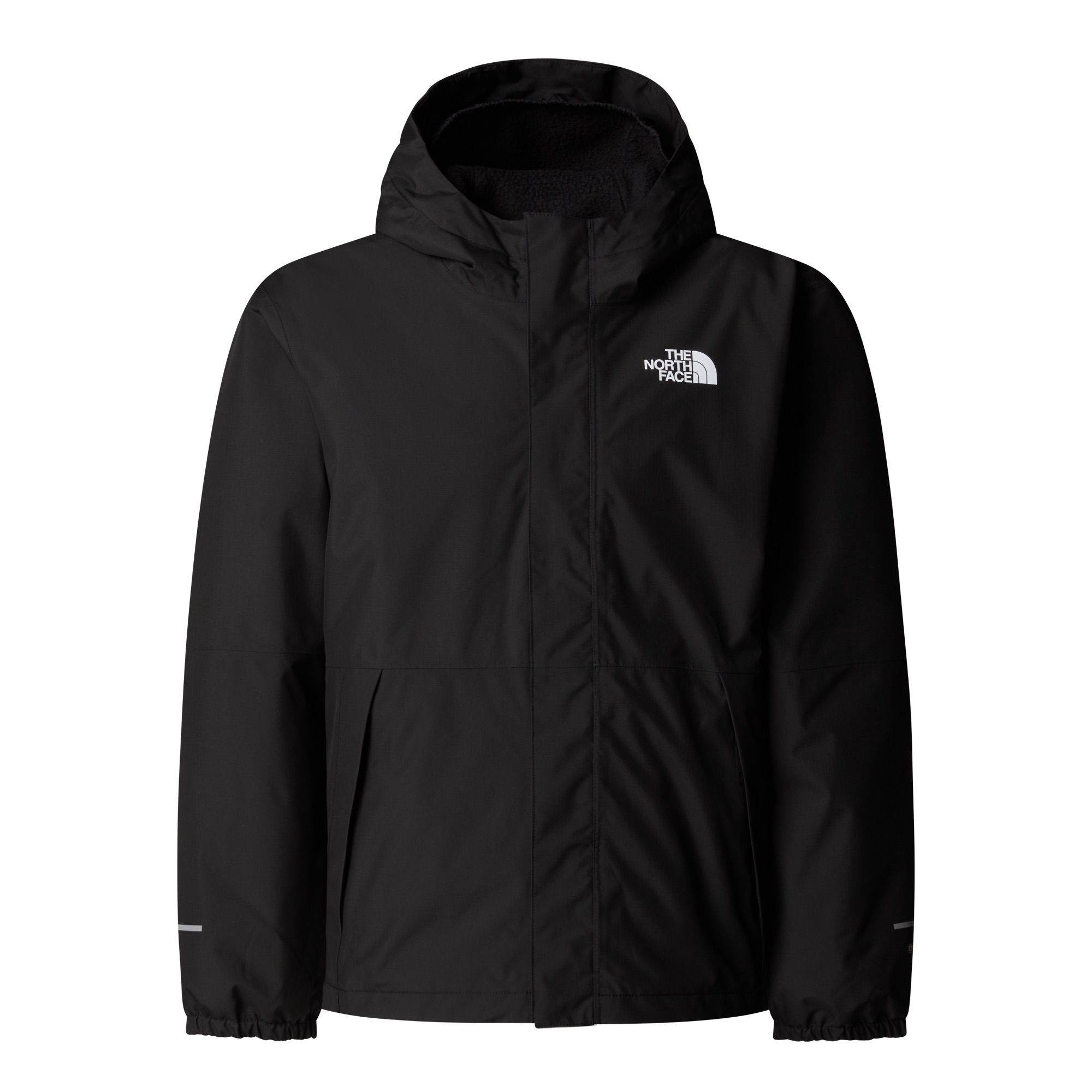 The North Face Boys Warm Antora Rain Jacket Black 06