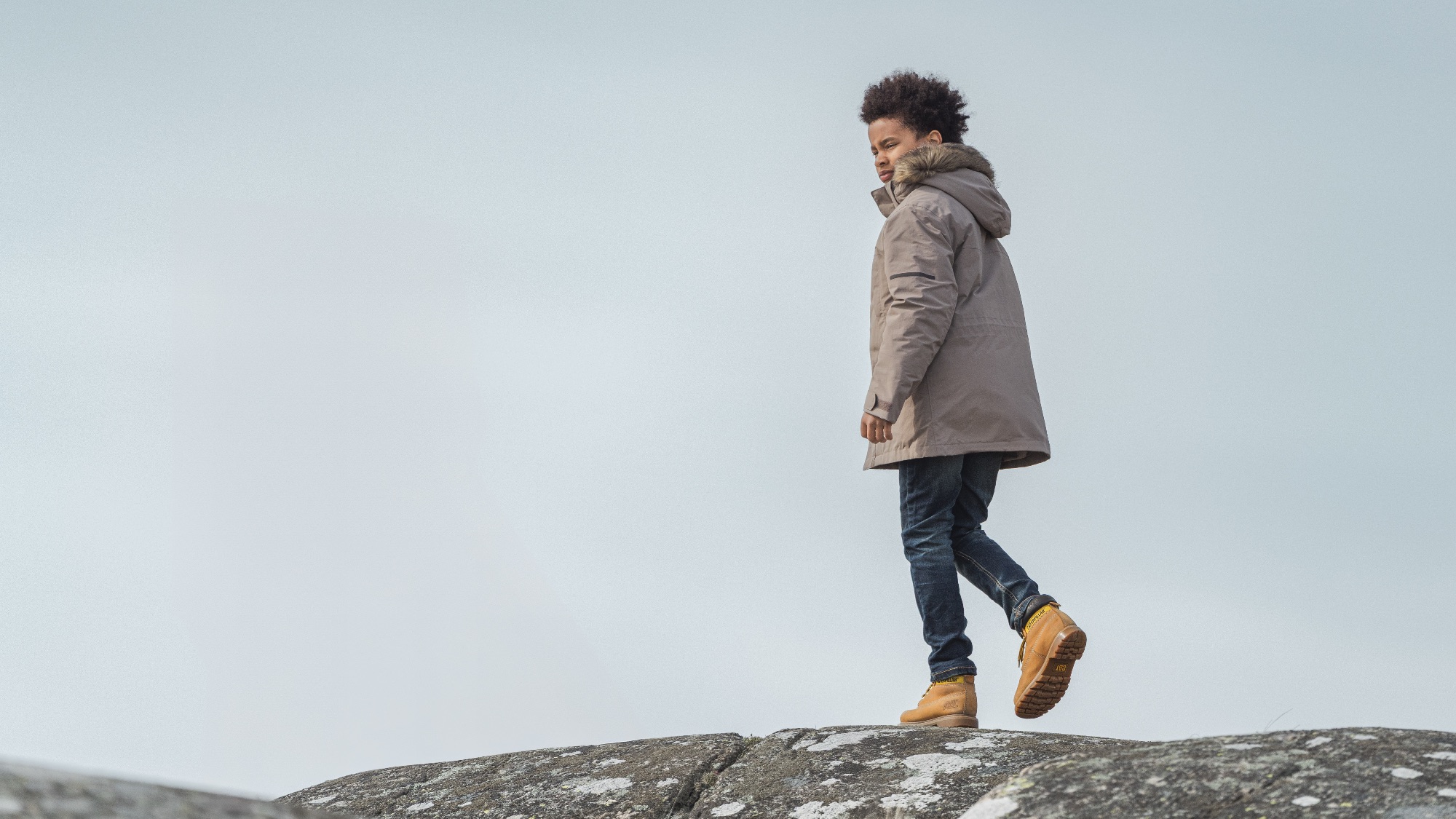 Didriksons Sylvin Kids Parka Ash 23