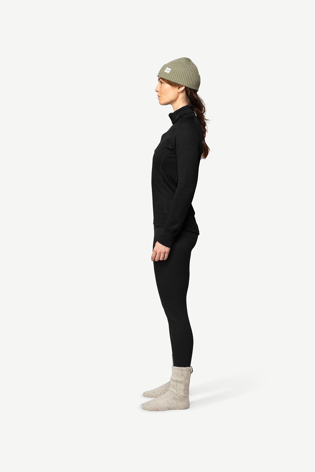 Devold Lämmin setti ulkoiluun naisille Black 15