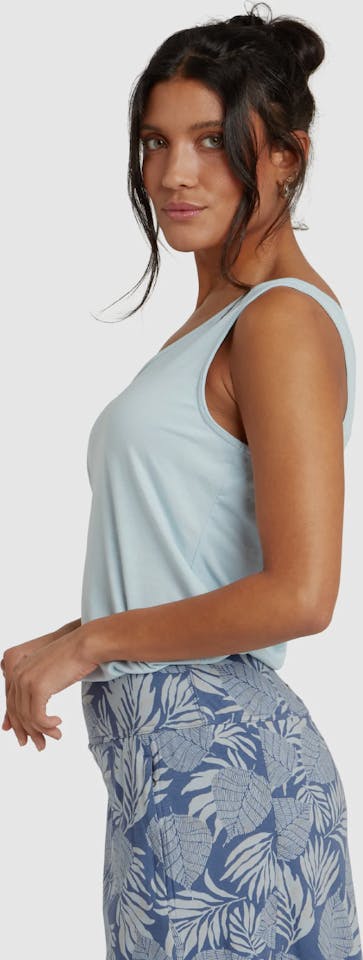 Sherpa Women's Bali V-neck Tank Sky Blue 04
