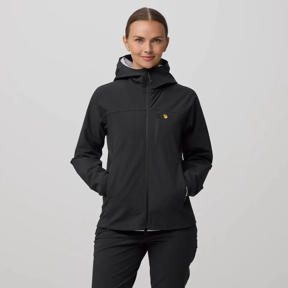 Fjällräven Women's Bergtagen Stretch Jacket Black 14