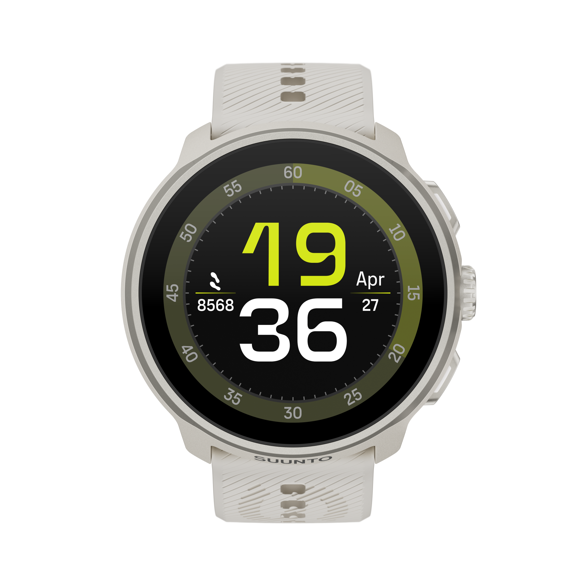 Suunto Run Frost Grey With Silicon Strap  04