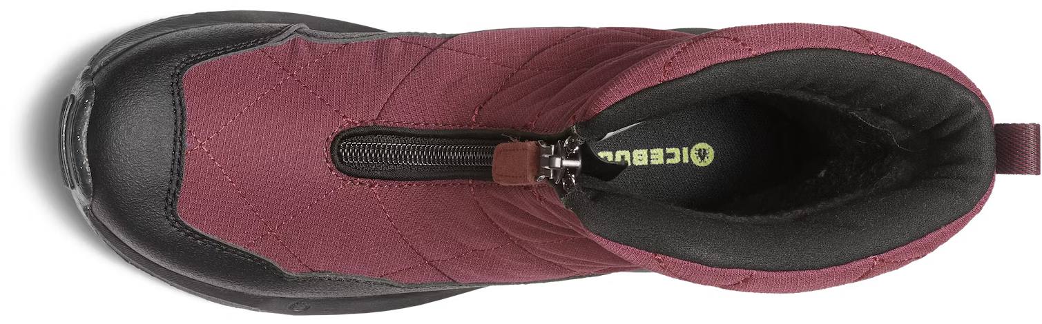 Icebug Women's Ivalo4 Bugrip - Naisten nastakengät Tummanpunainen 04