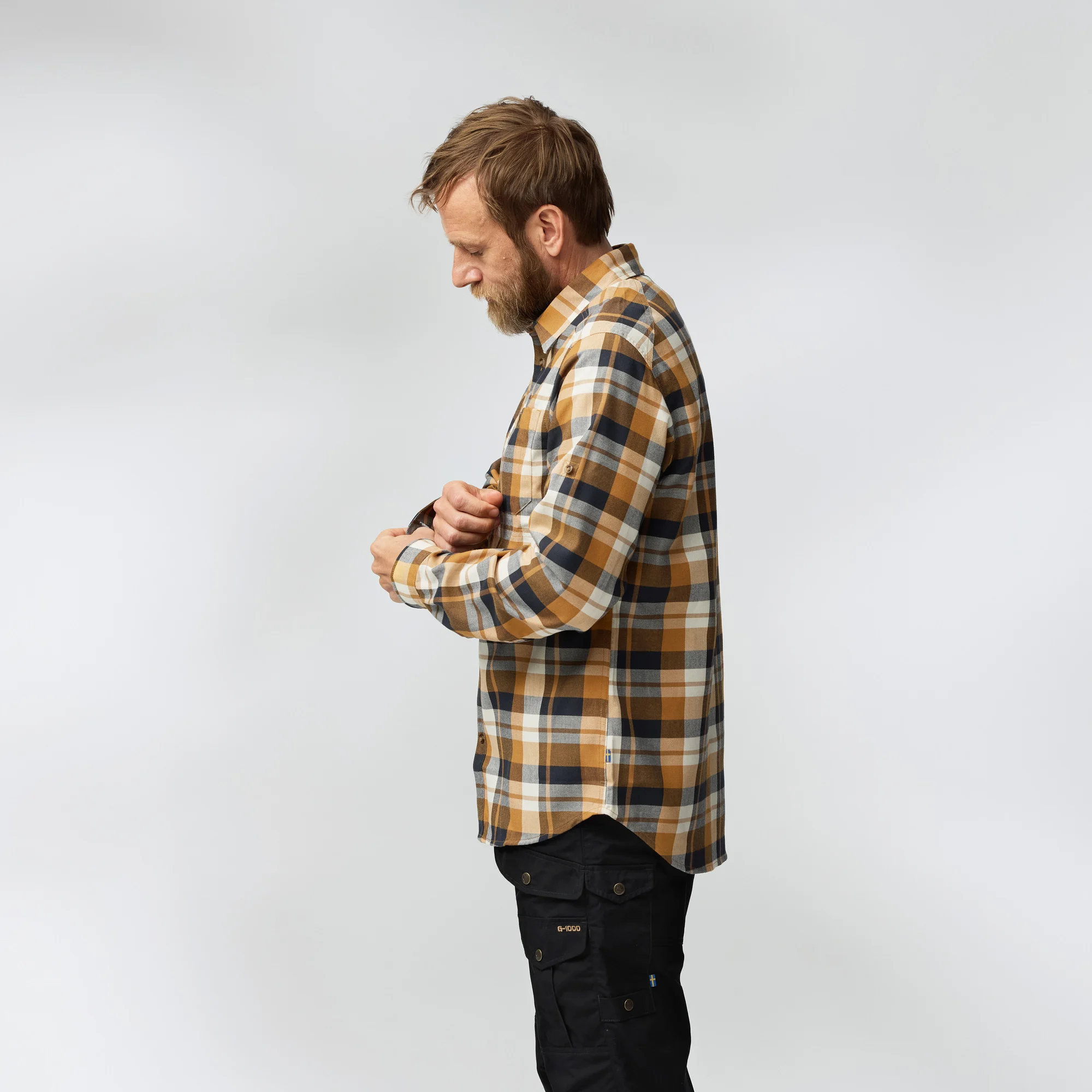 Fjällräven Men's Fjällglim Shirt Autumn Leaf 06