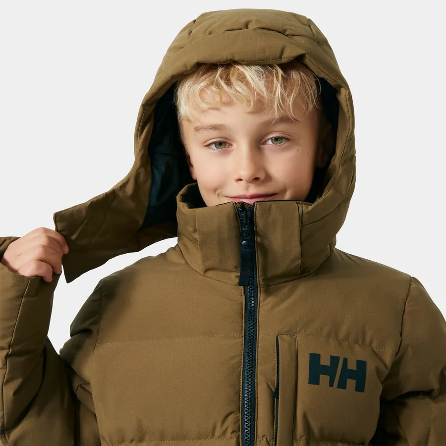 Helly Hansen Jr Nord Puffy Parka Beige 02