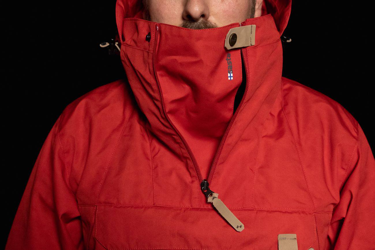 Sasta Katmai Anorak Oranssi 06