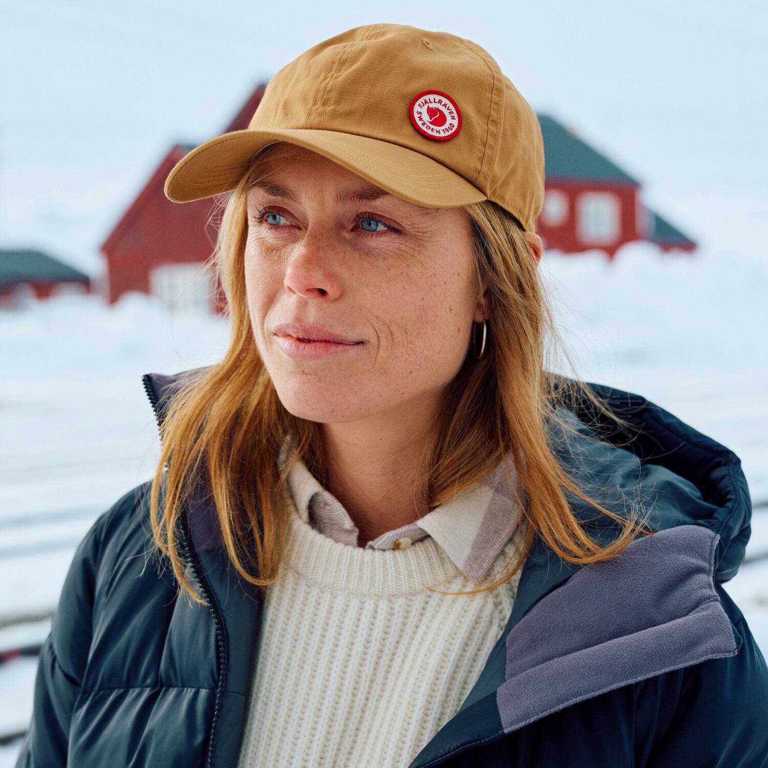 Fjällräven Logo Cap Buckwheat 06