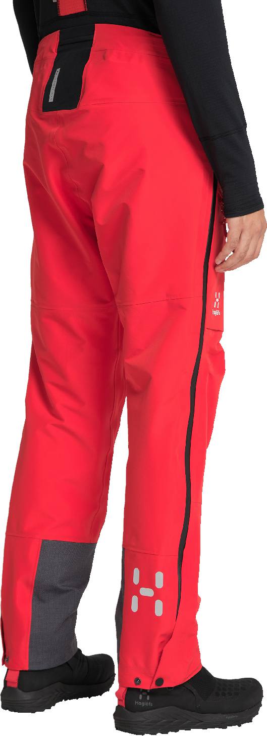 Haglöfs Men's L.I.M. ZT GTX Pro Pant Punainen / Musta 03