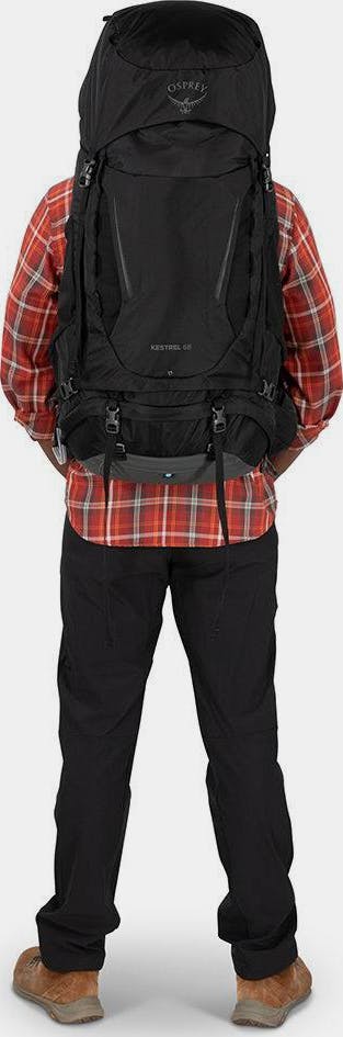 Osprey Kestrel 68 Black 08