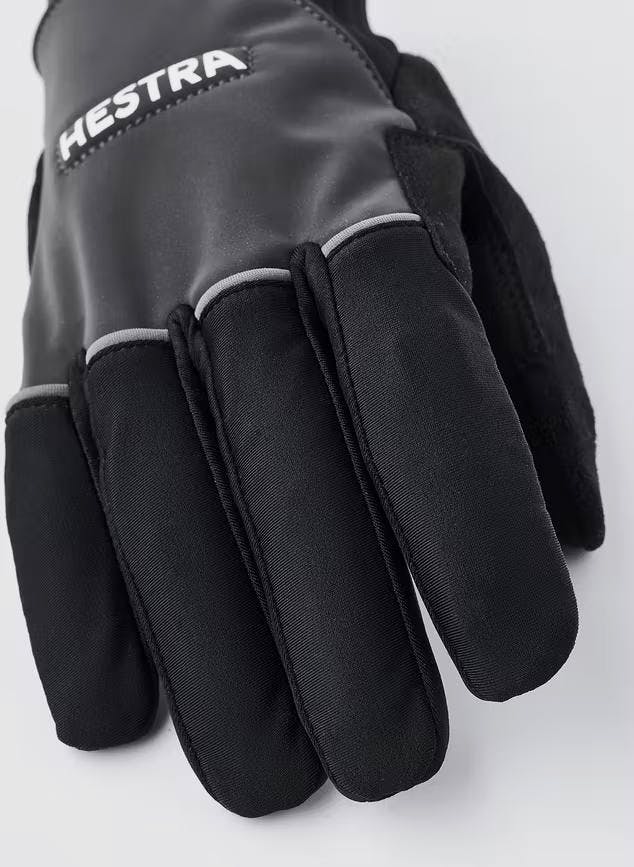 Hestra Bike Reflective Long Black / Grey 02