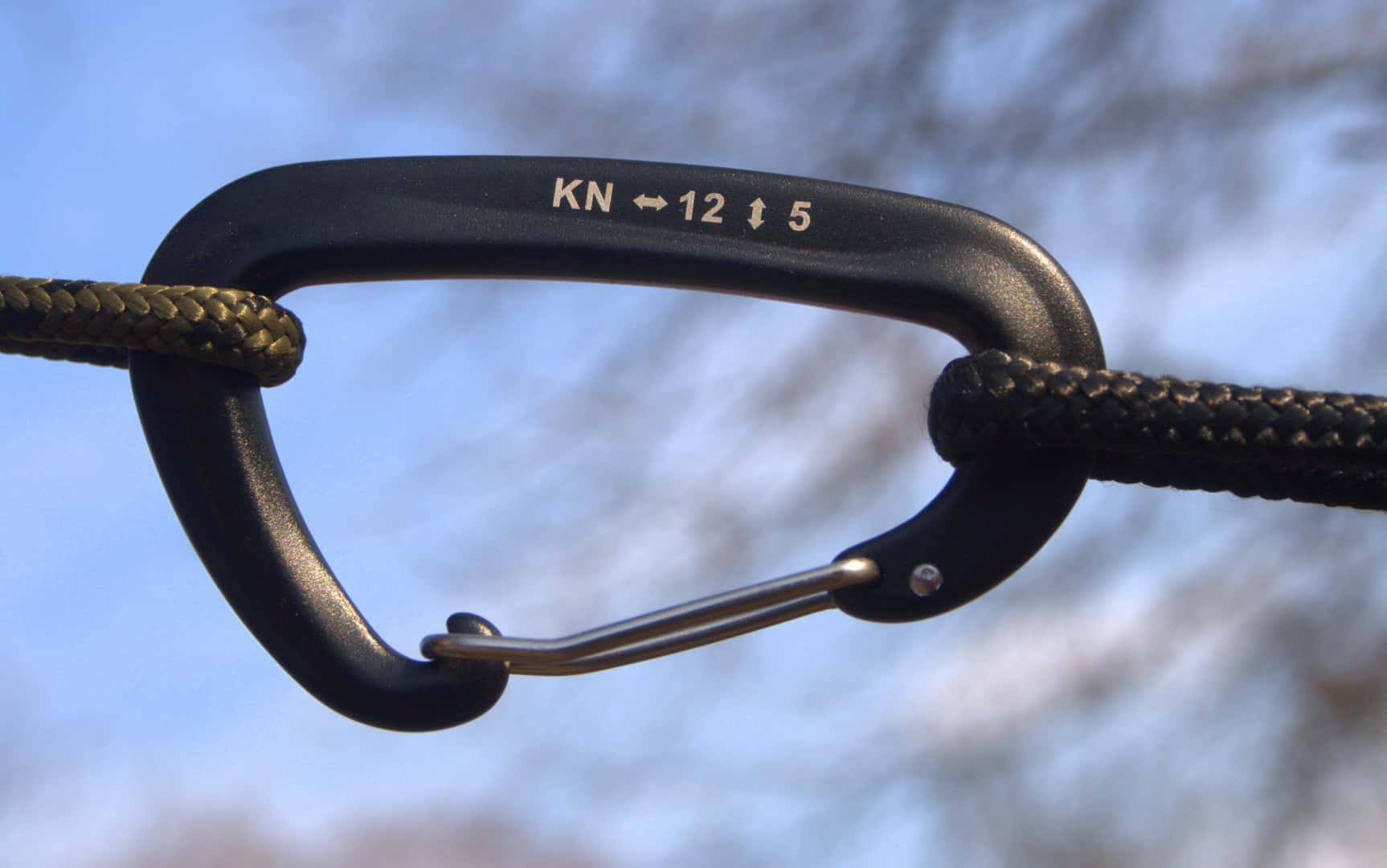 Bushmen UL Carabiner 12 kN Black 02