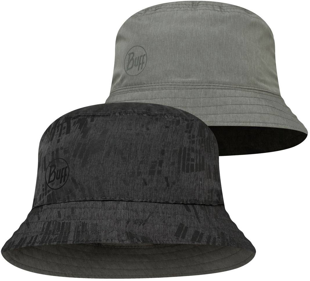 Buff Travel Bucket Hat Black/Grey