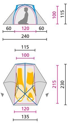 Jack Wolfskin Exolight II Blue 02