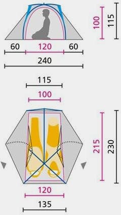 Jack Wolfskin Exolight II Blue 02