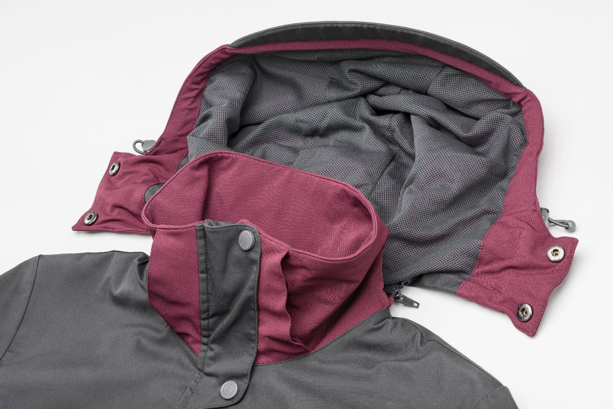 Pinewood Finnveden Hybrid Women's Jacket Plum 02