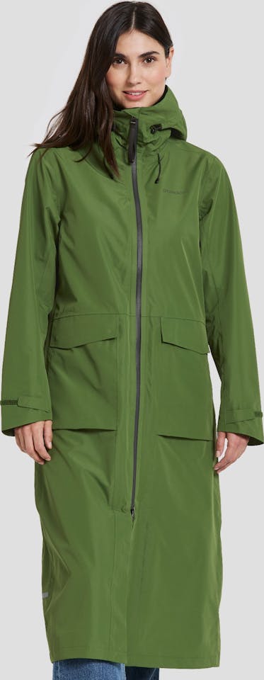 Didriksons Women's Nadja 4 Parka Velvet Green 02
